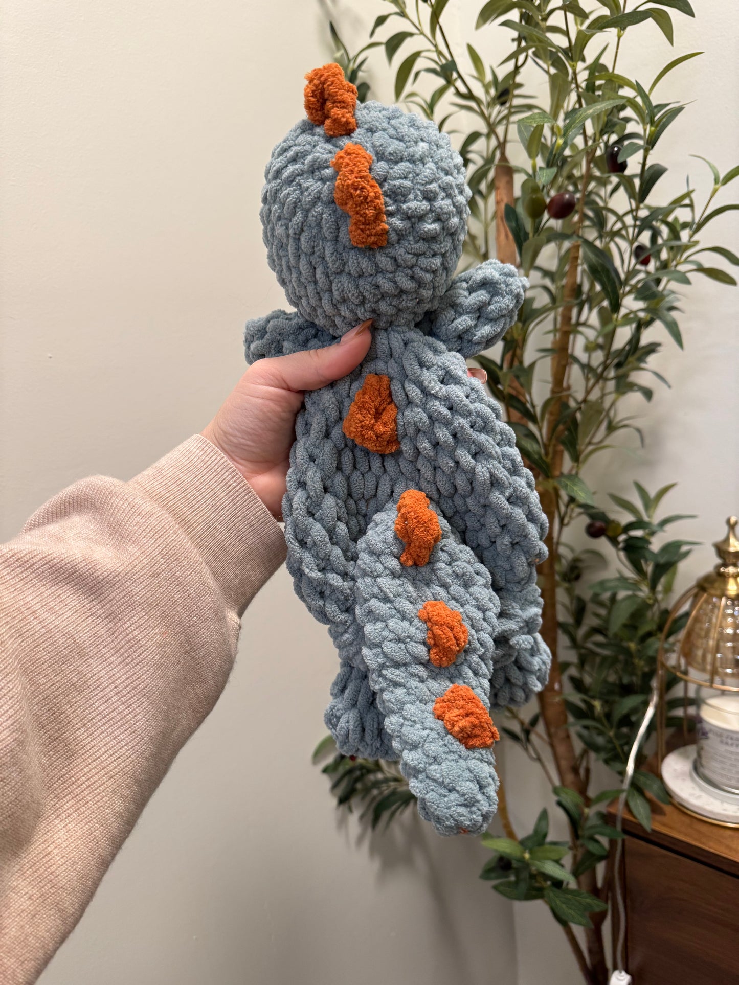 Dorian the Dino - large snuggler