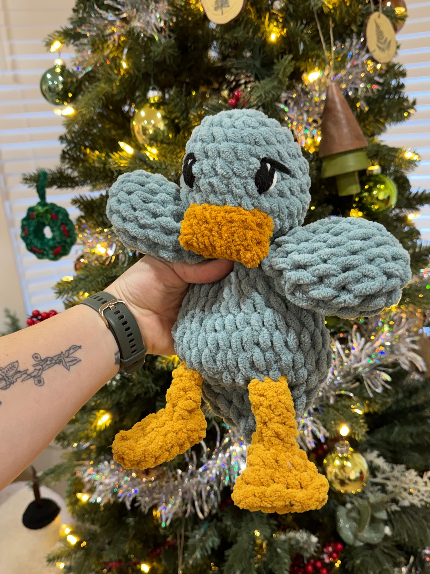 Della the Blue duckie Snuggler
