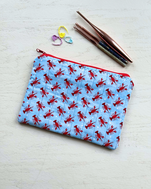Lobster Zipper Pouch