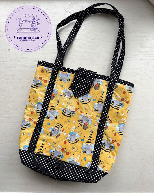 BumleBee Gnomes Market bag