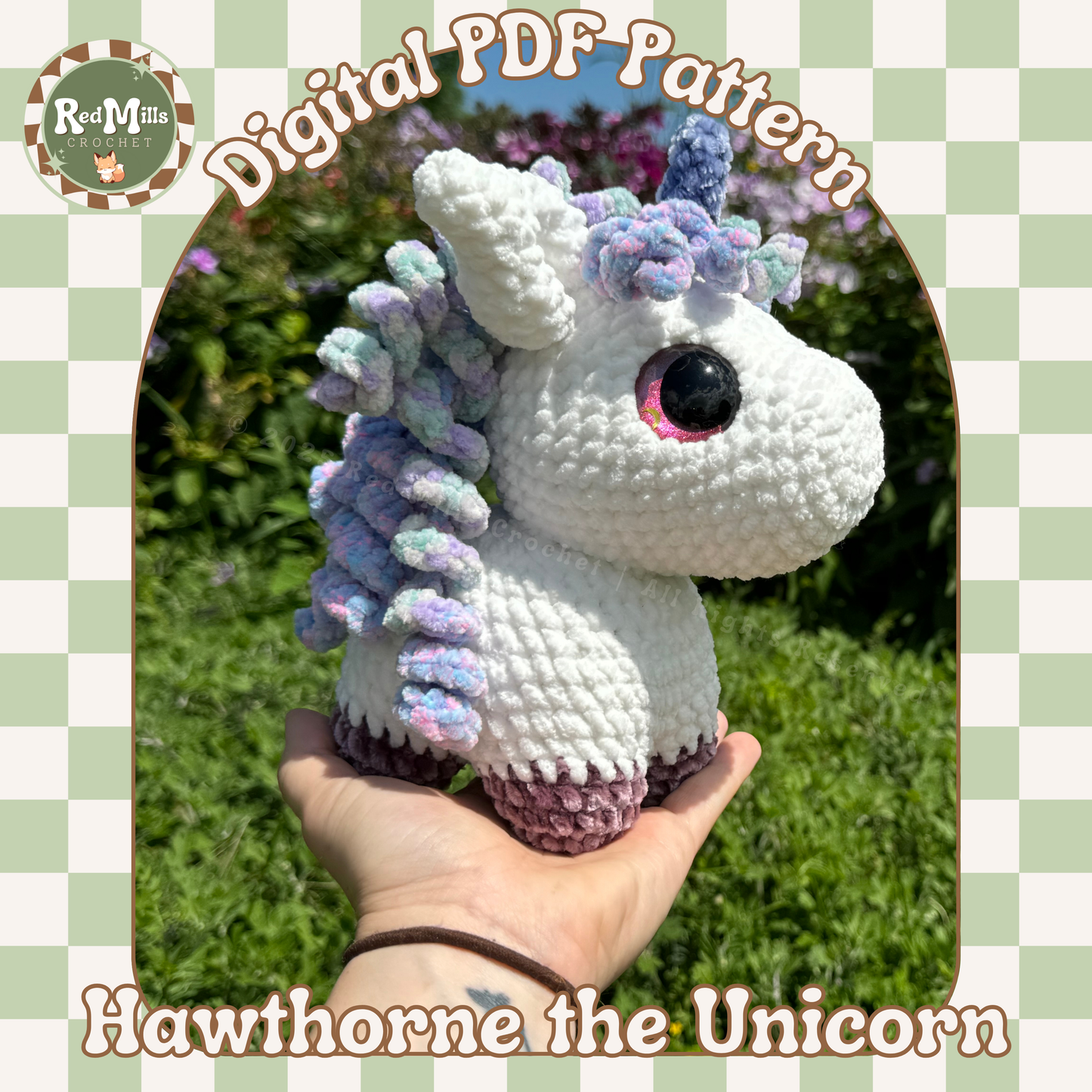 Chibi Unicorn & Pegasus crochet pattern bundle