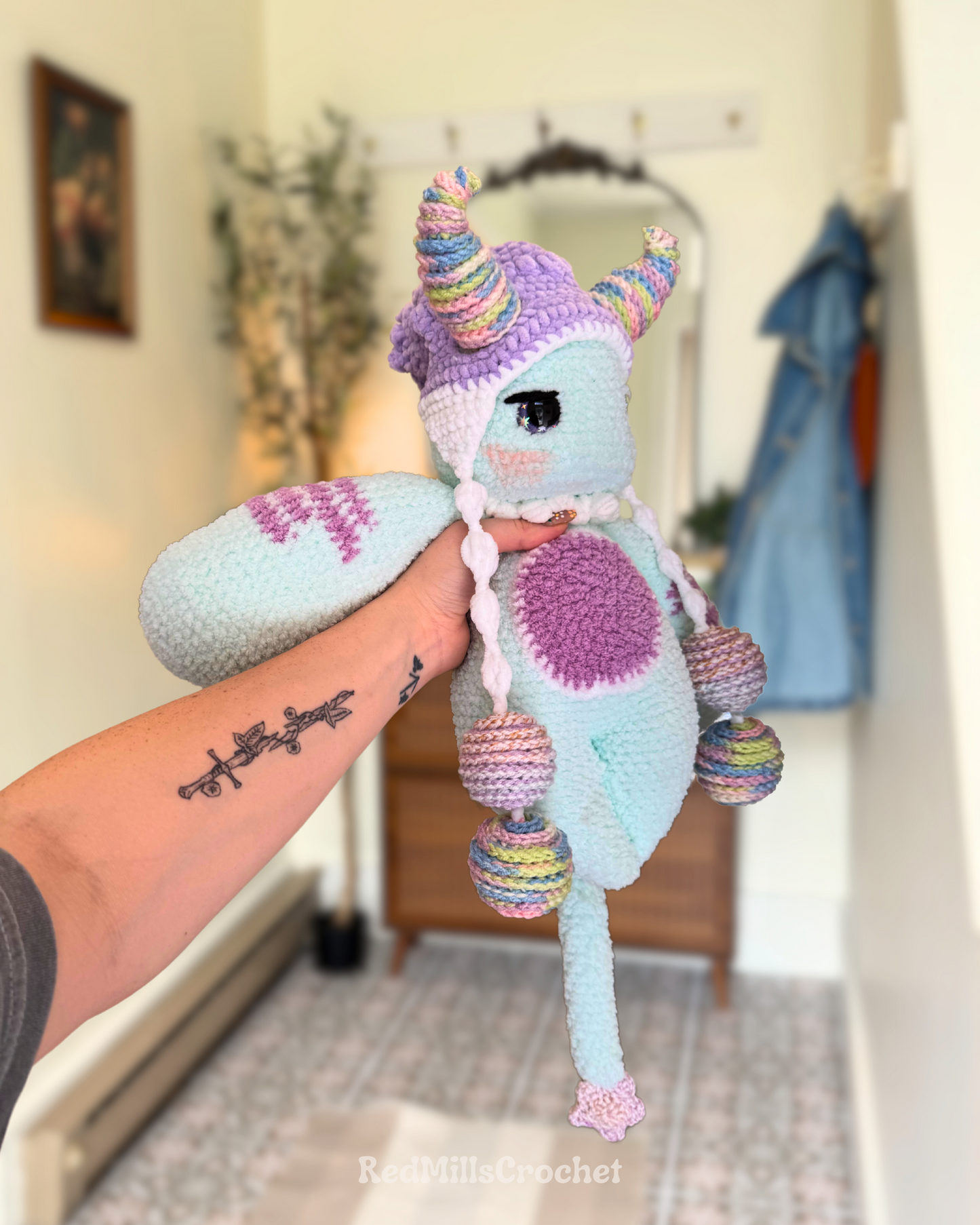 Jumbo & Huggable Twilight Tauri in Teal