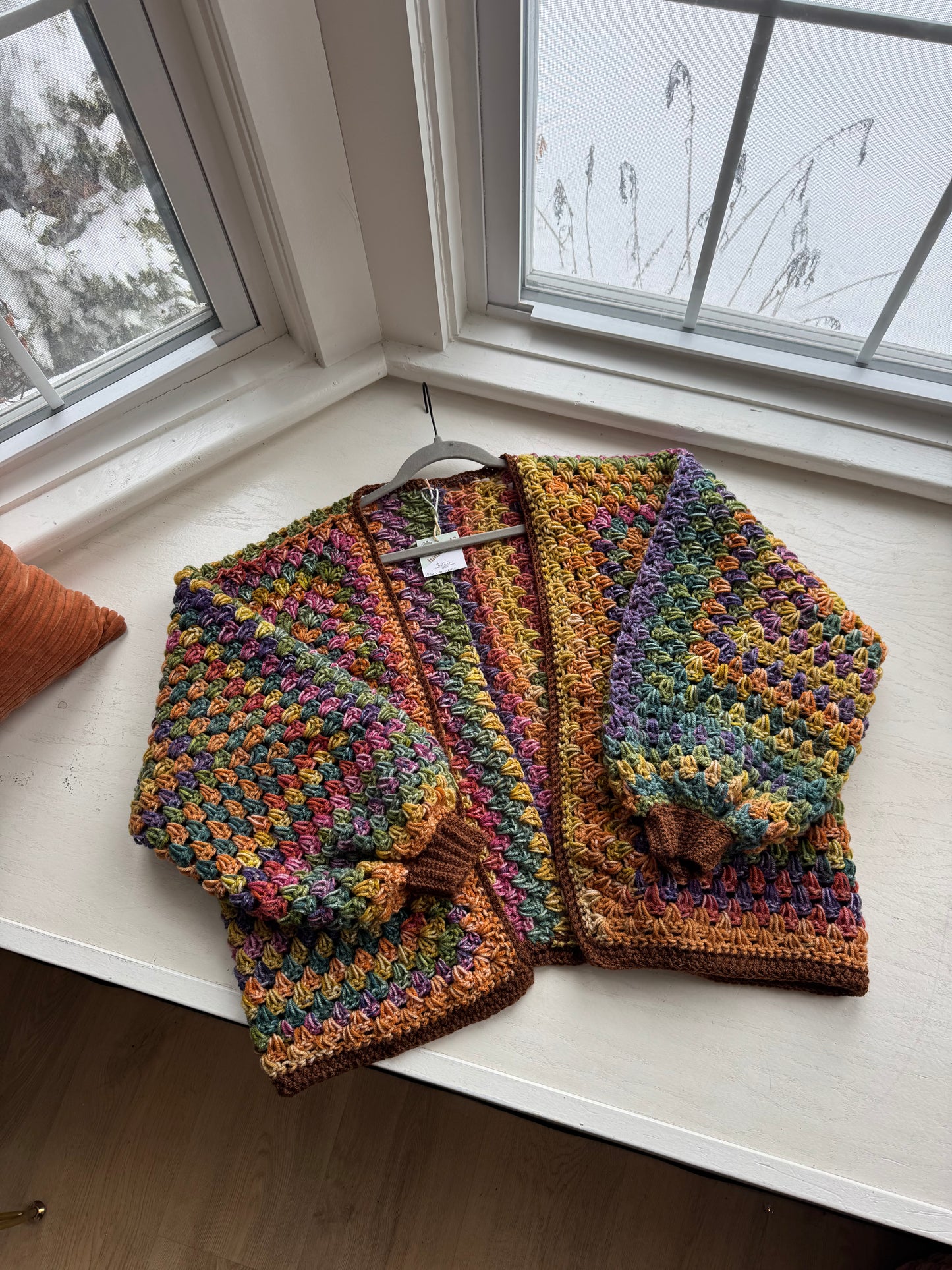 Ask Crayon box Oversized Cardigan