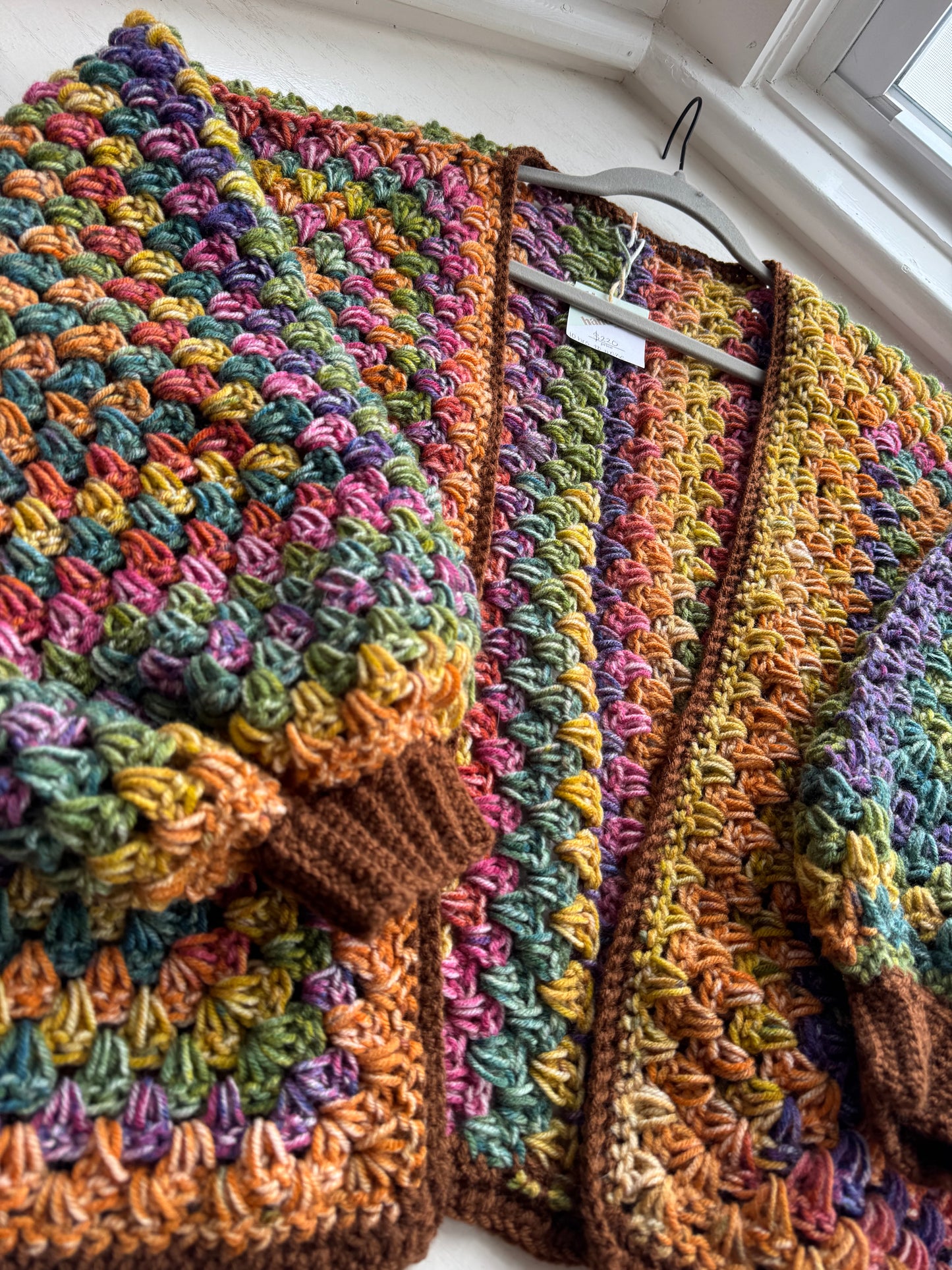 Ask Crayon box Oversized Cardigan