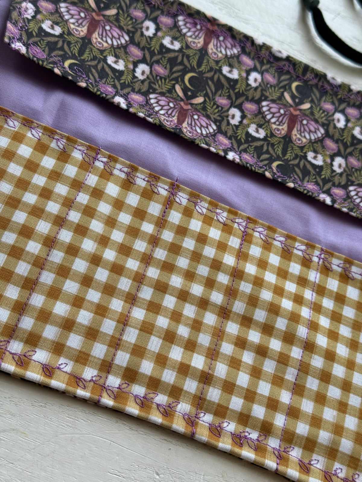 Gothic Picnic Crochet Roll