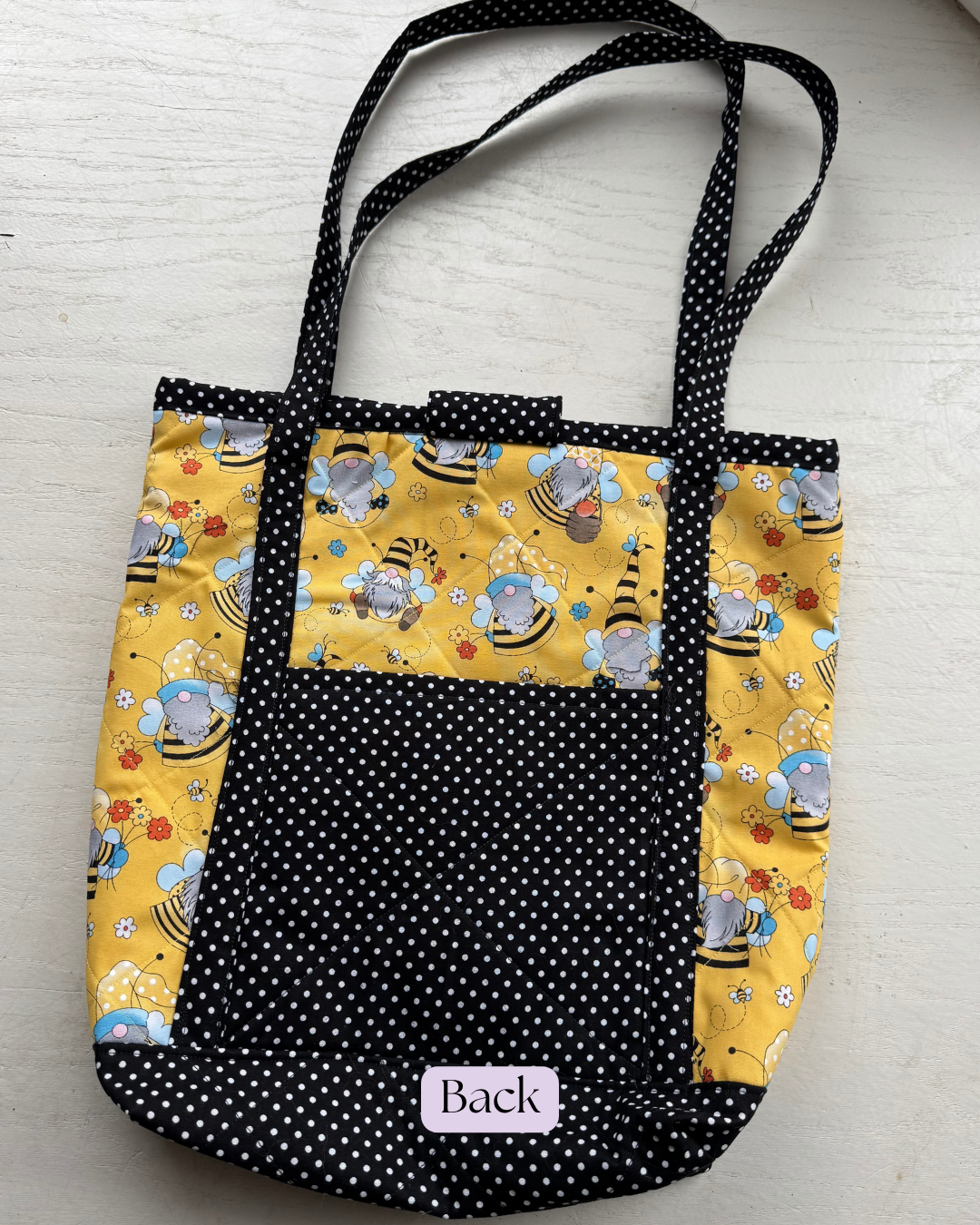 BumleBee Gnomes Market bag