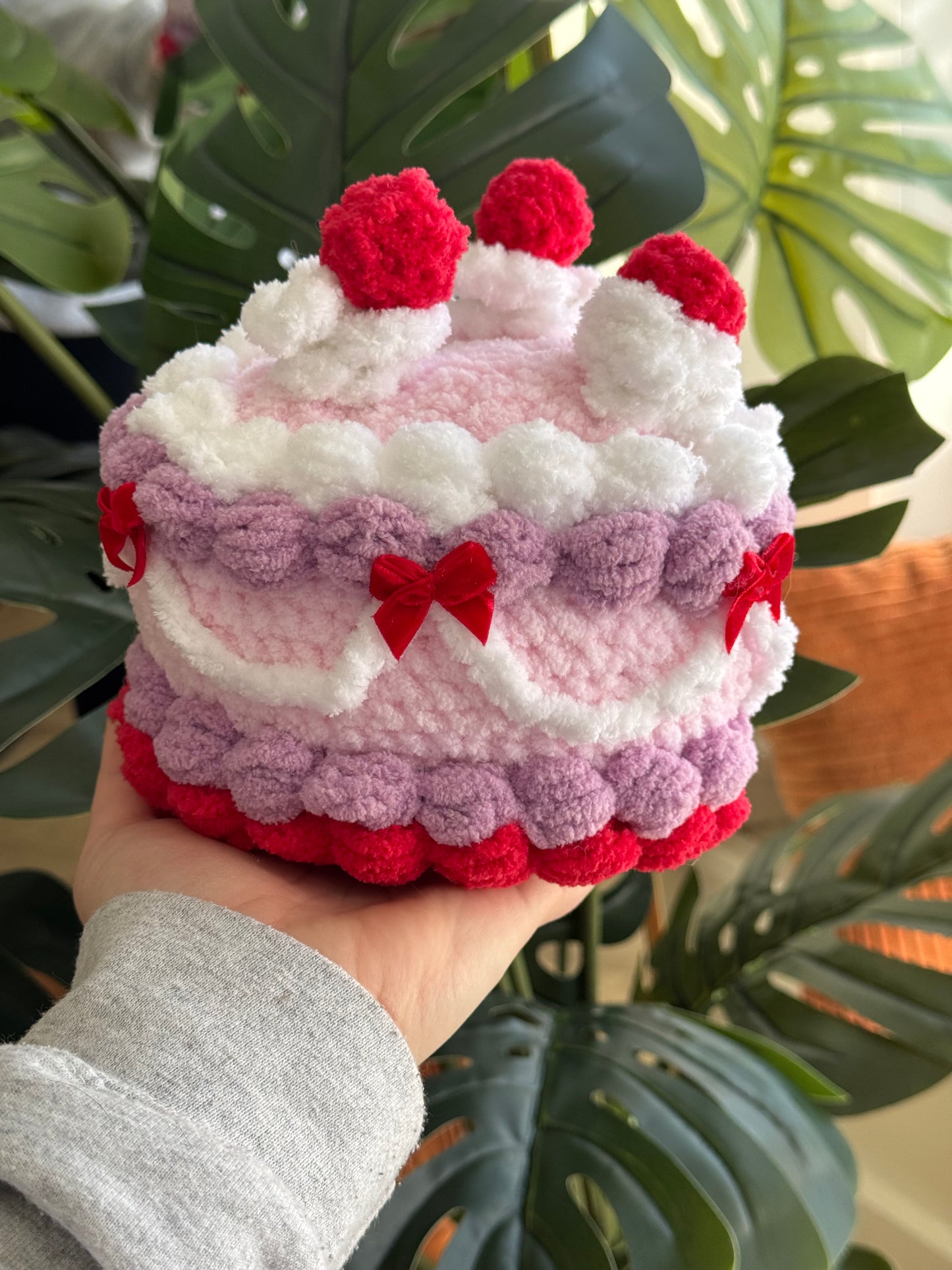 Heart Shaped Cake Plushie