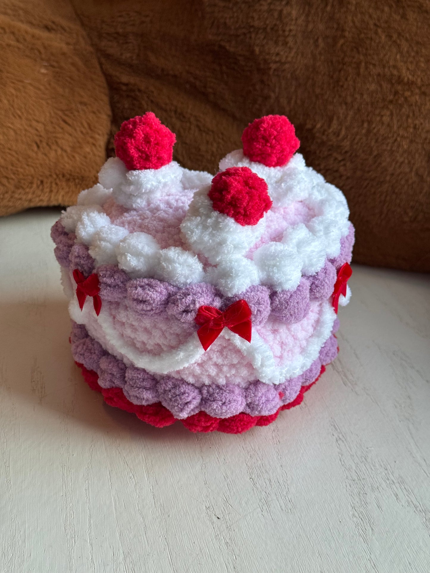 Heart Shaped Cake Plushie