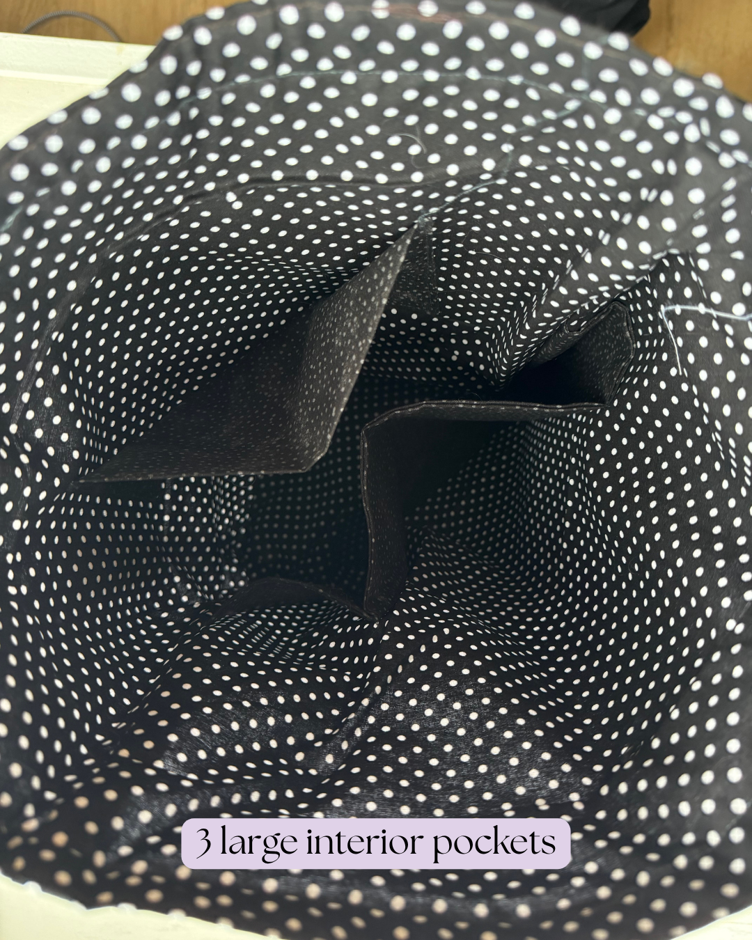 Black & White Dog Market bag