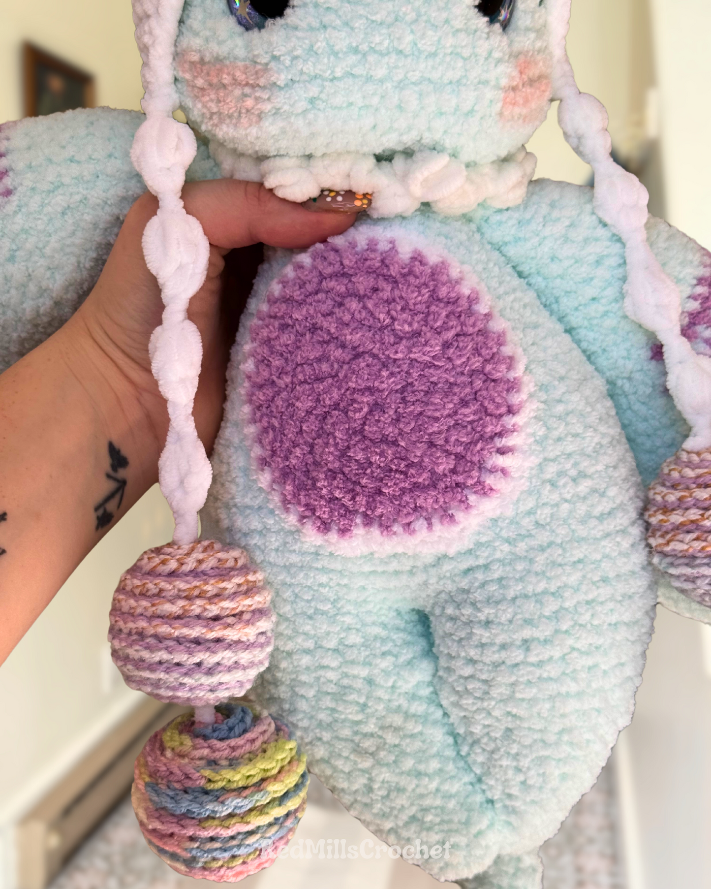 Jumbo & Huggable Twilight Tauri in Teal