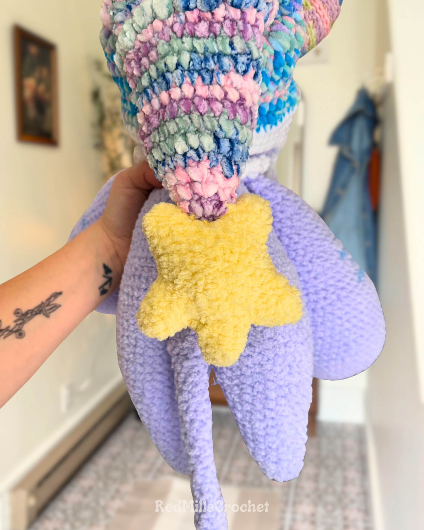 Jumbo & Huggable Twilight Tauri in Lavender