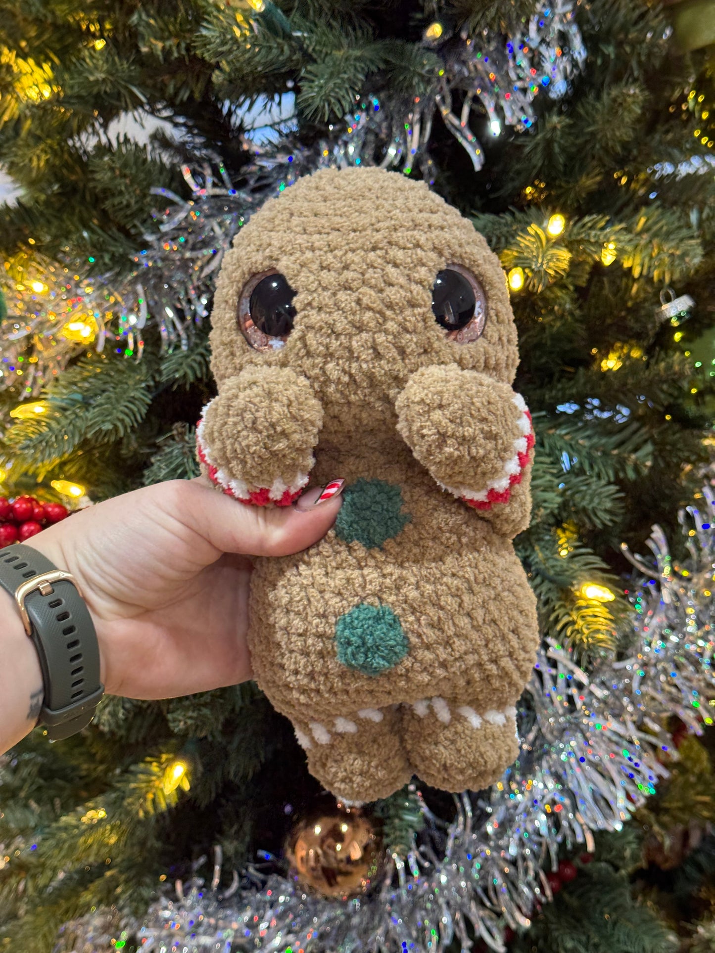 Bashful Gingerbread Man