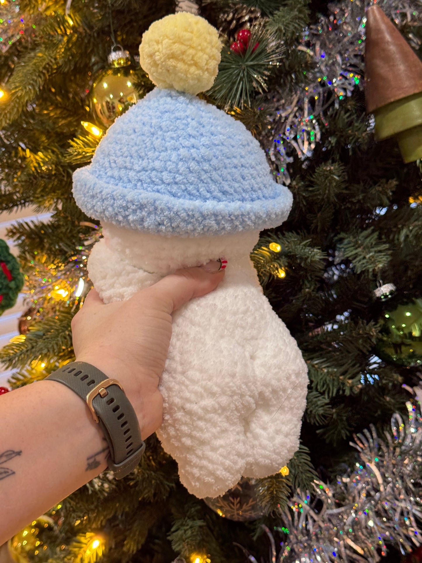 Bashful Snowman