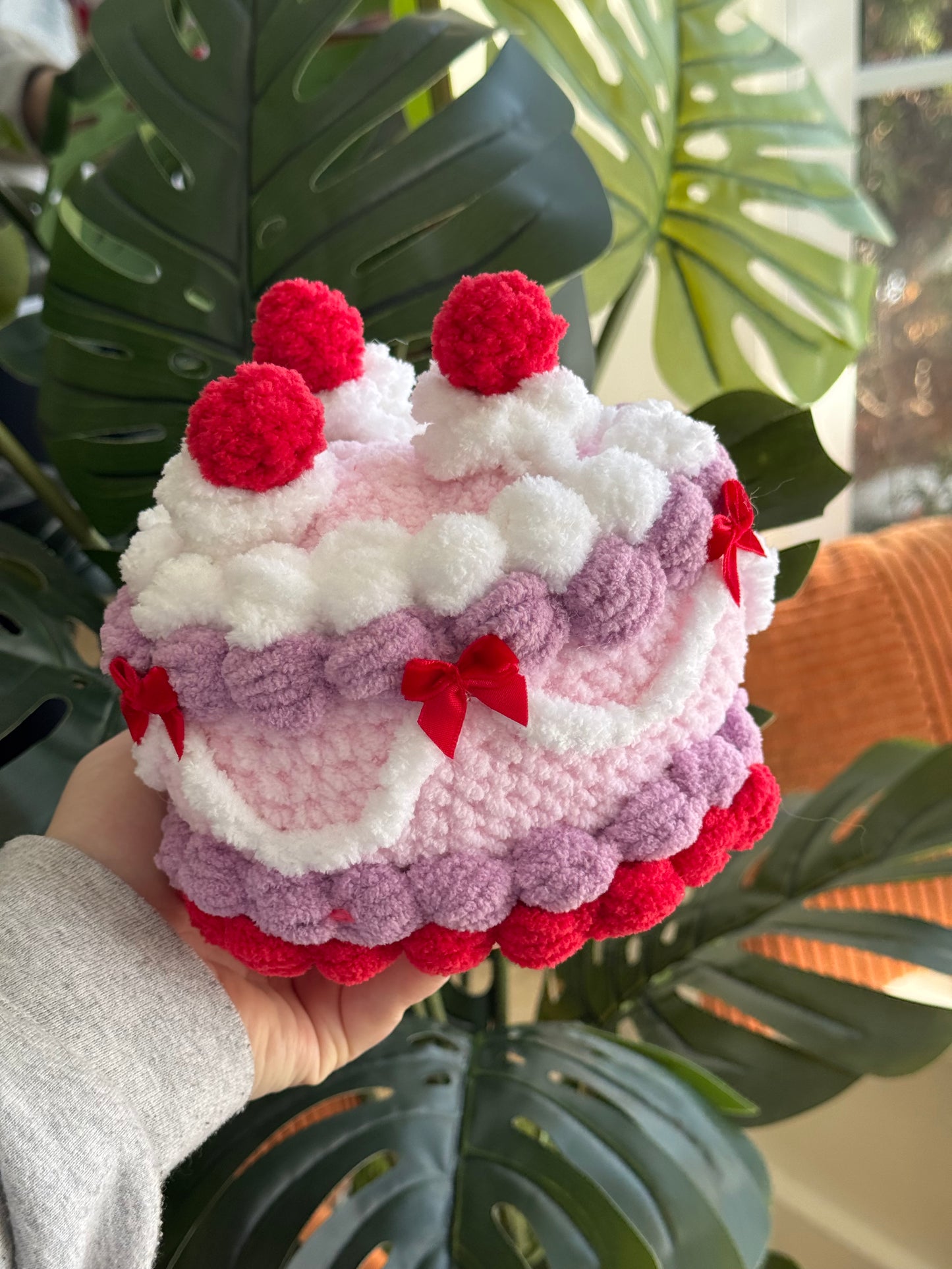 Heart Shaped Cake Plushie