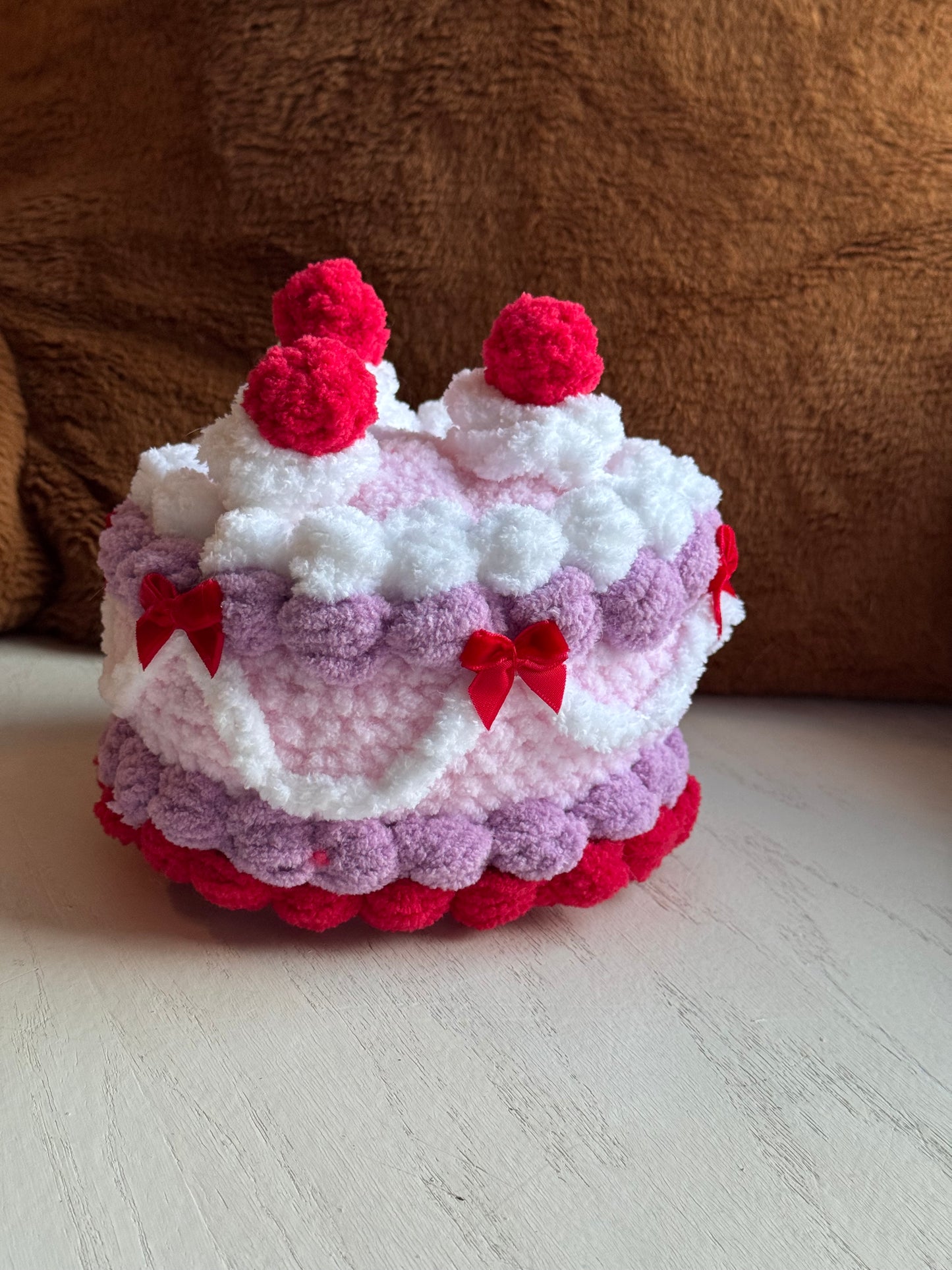 Heart Shaped Cake Plushie