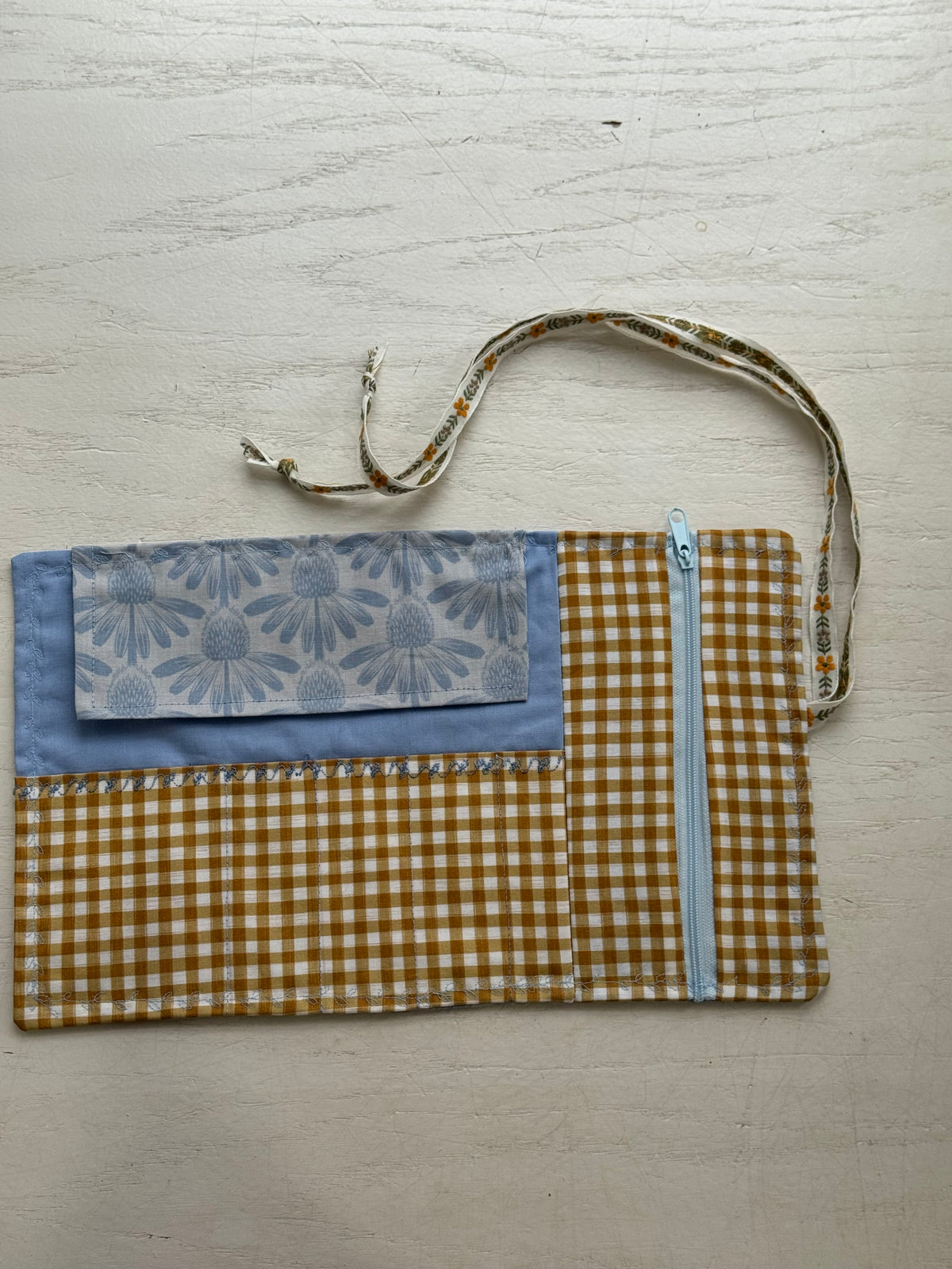Cornflower blue crochet Roll
