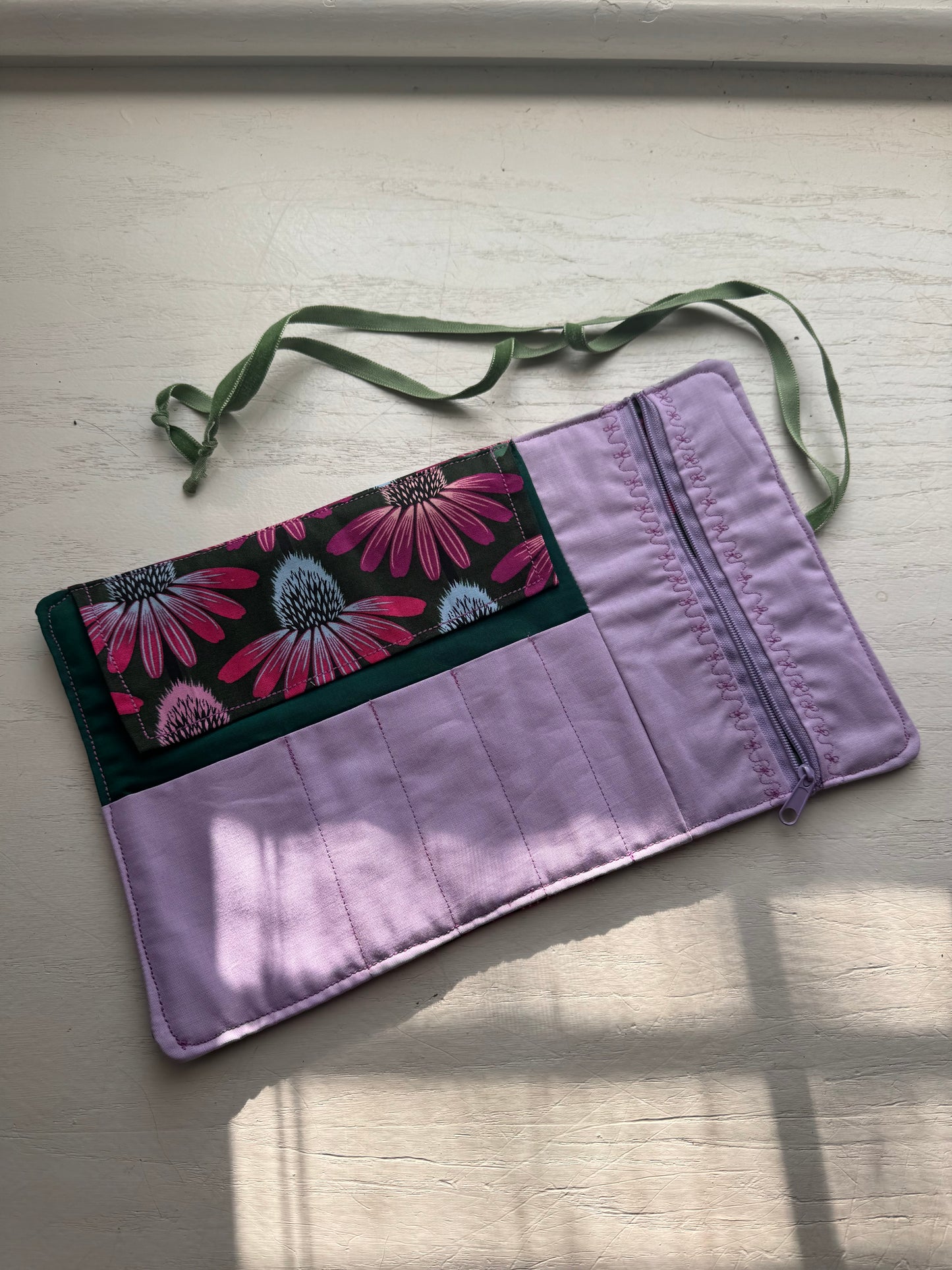 Moody Flower Power Crochet Roll