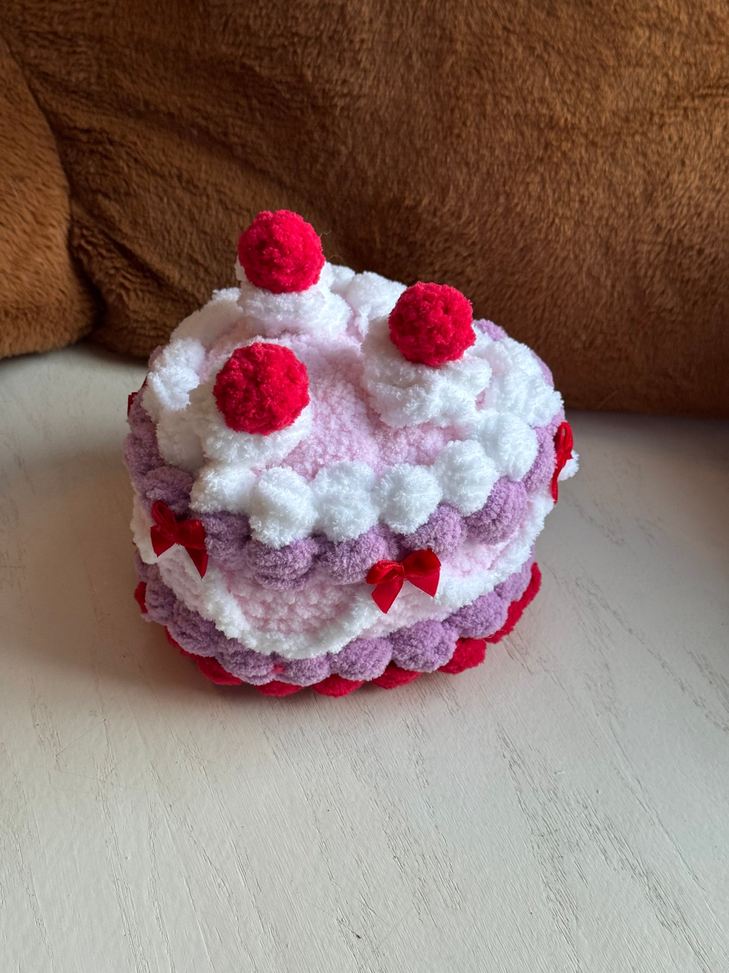 Heart Shaped Cake Plushie