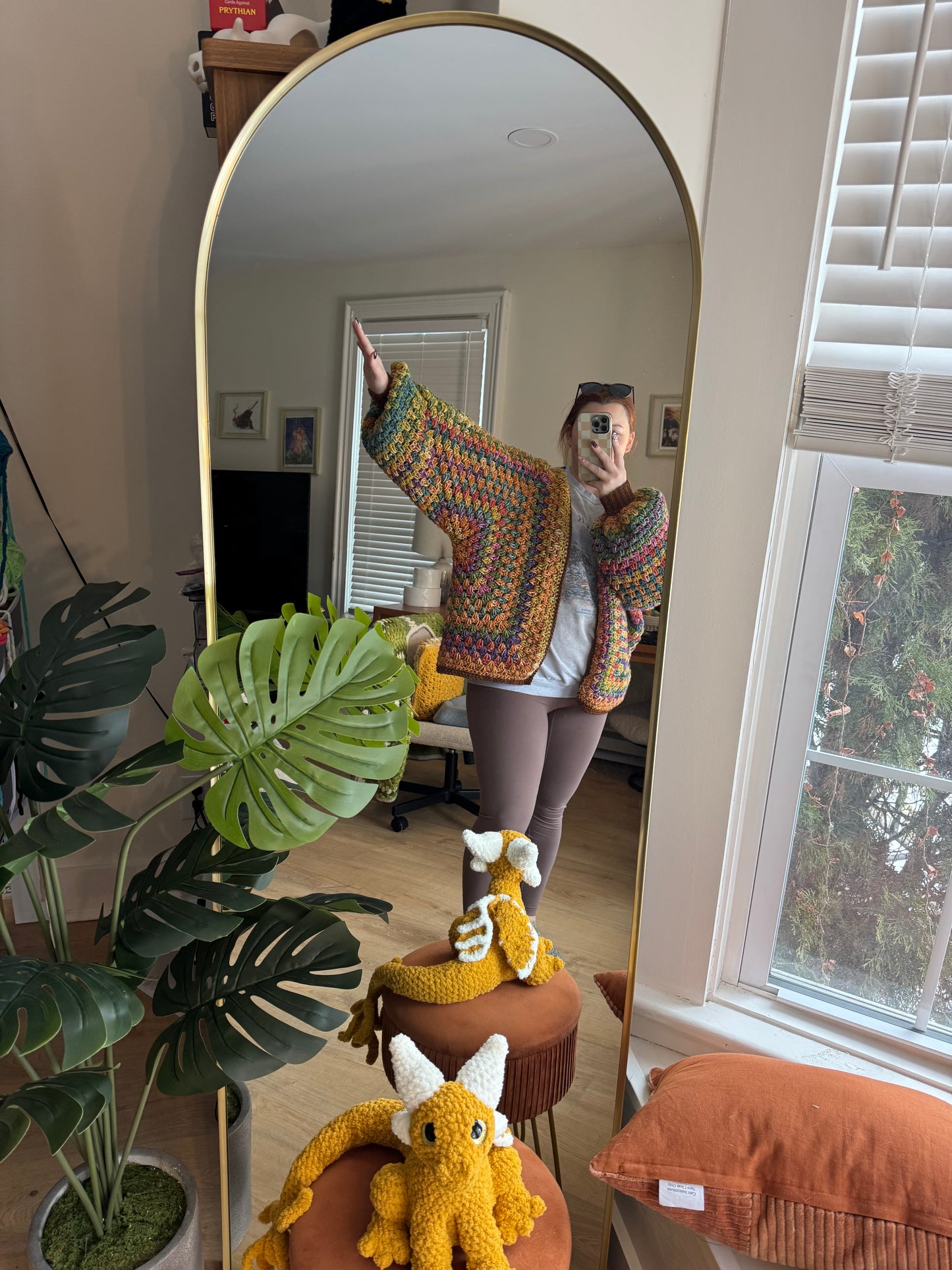 Ask Crayon box Oversized Cardigan