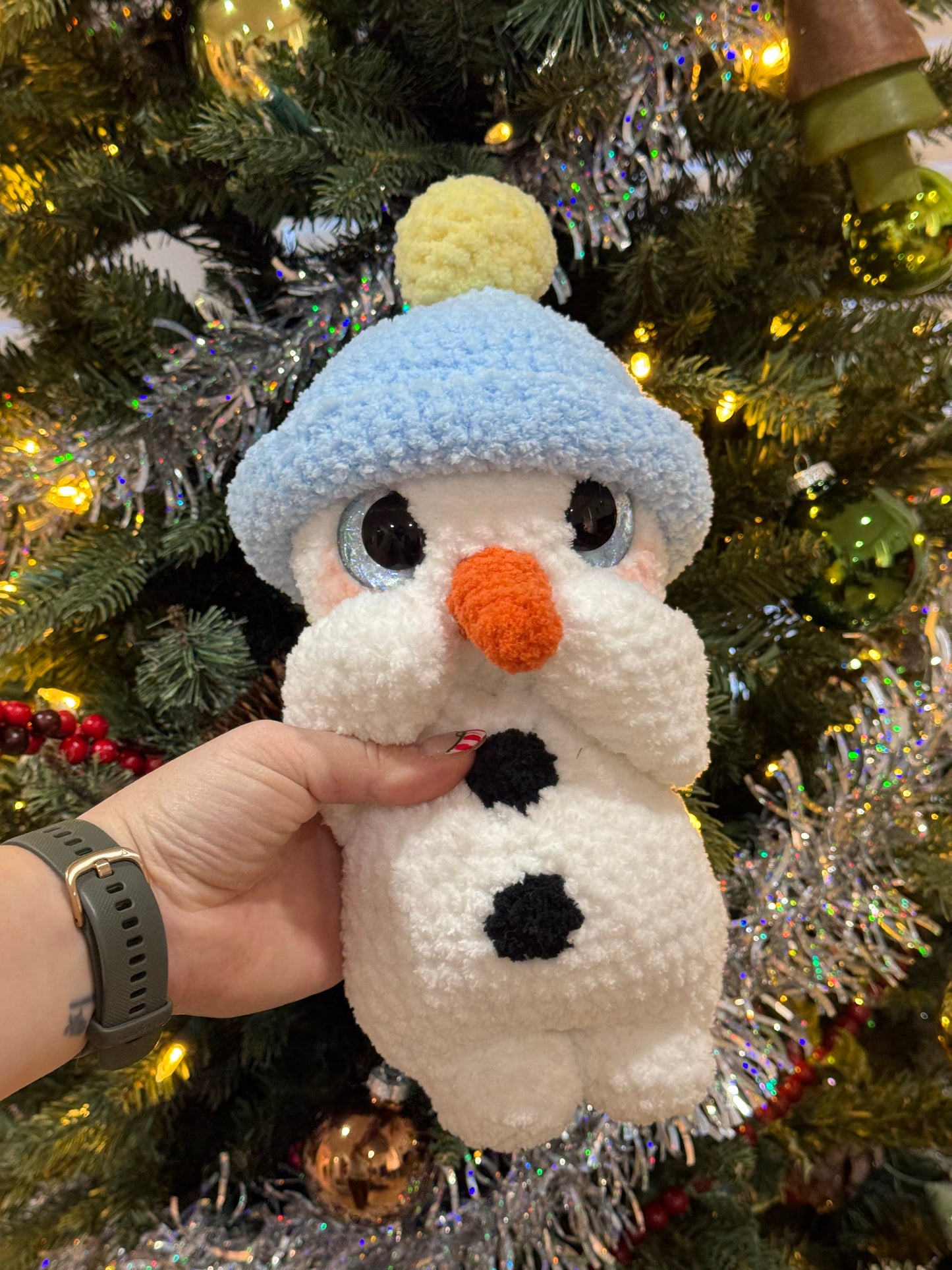 Bashful Snowman