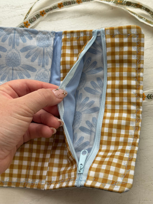 Cornflower blue crochet Roll