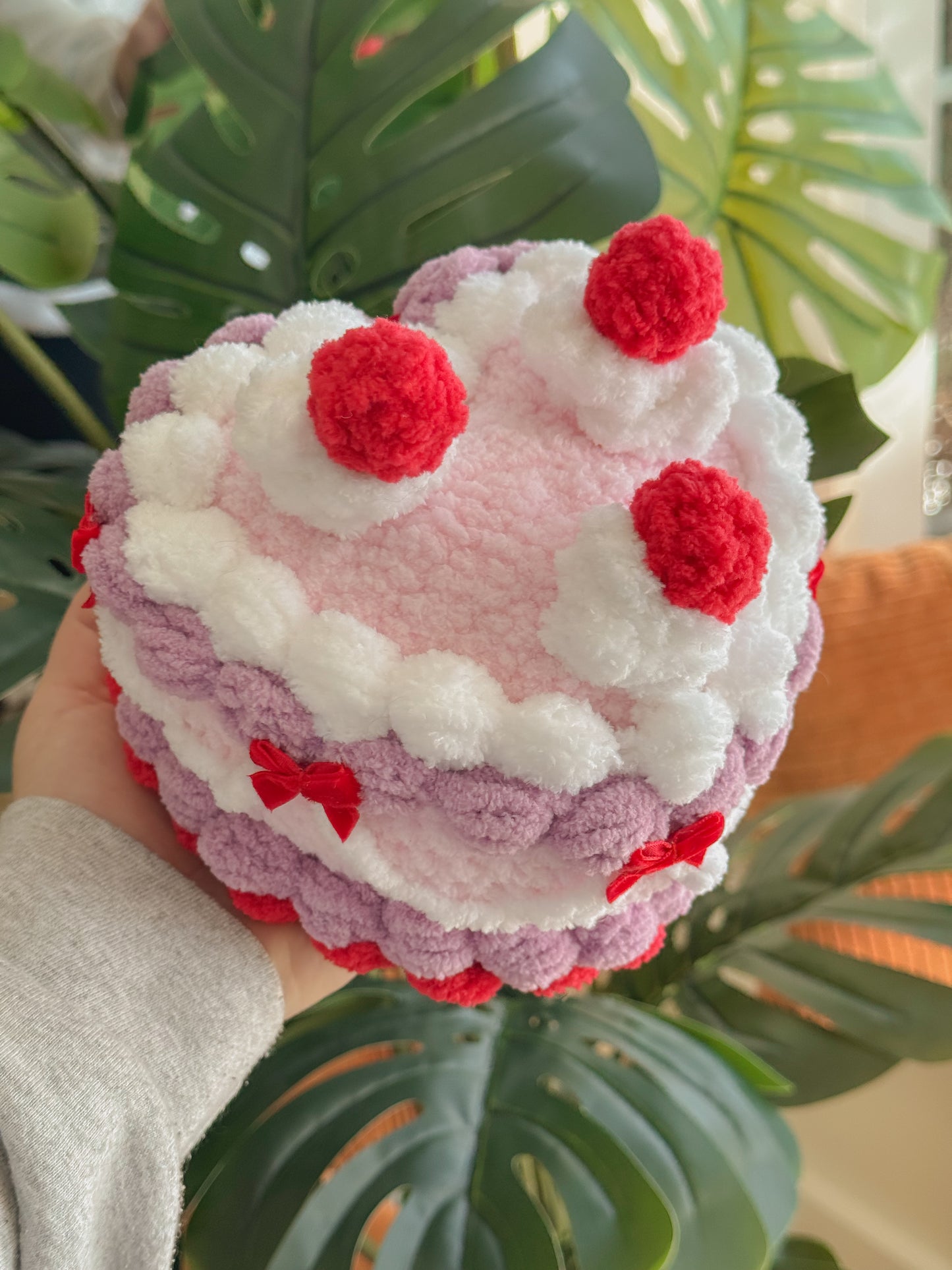 Heart Shaped Cake Plushie