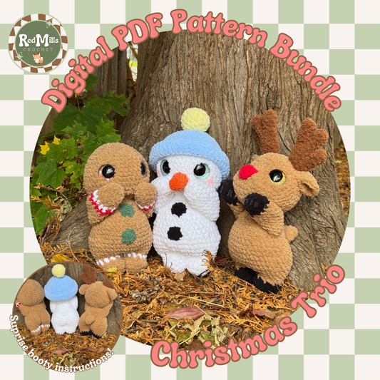 Christmas Trio Pattern Bundle