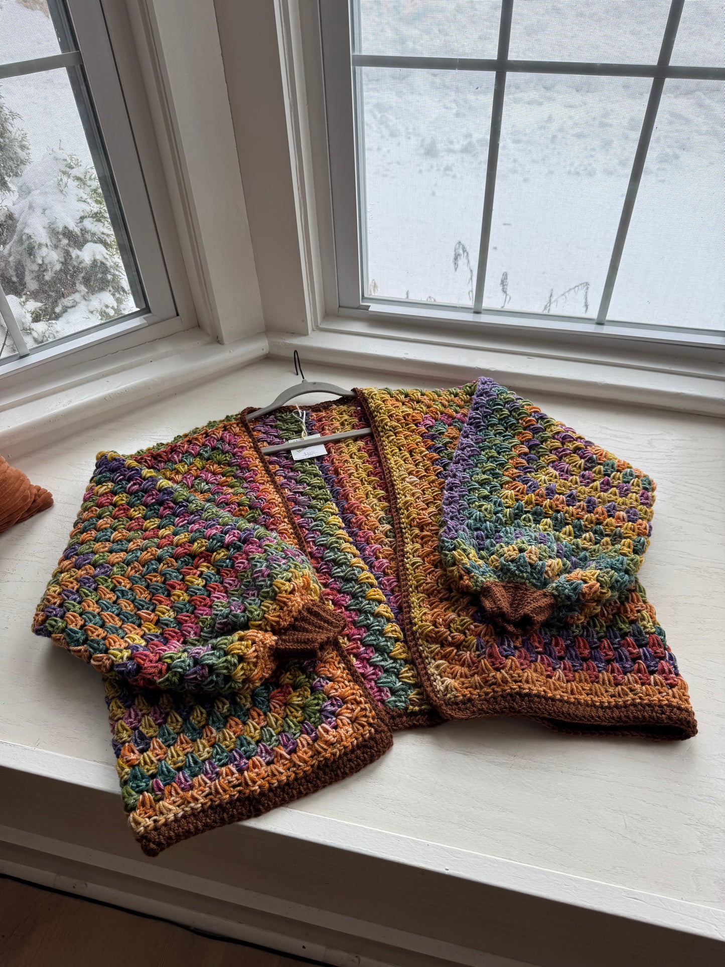 Ask Crayon box Oversized Cardigan