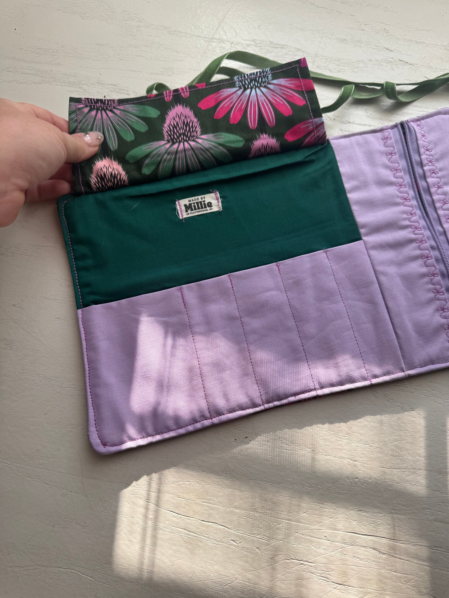 Moody Flower Power Crochet Roll