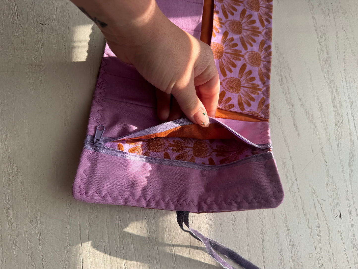 Purple Flower Power Roll