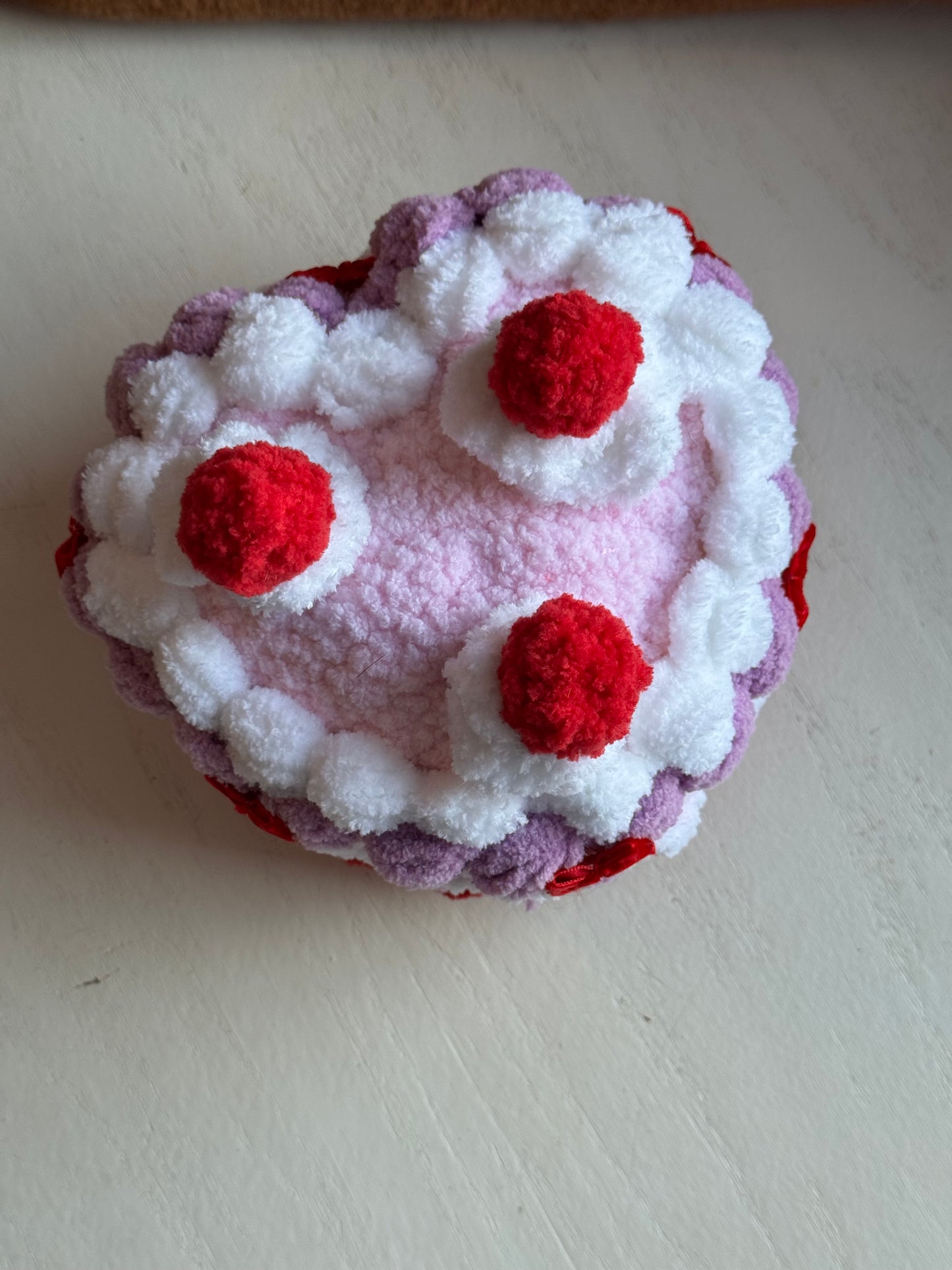 Heart Shaped Cake Plushie