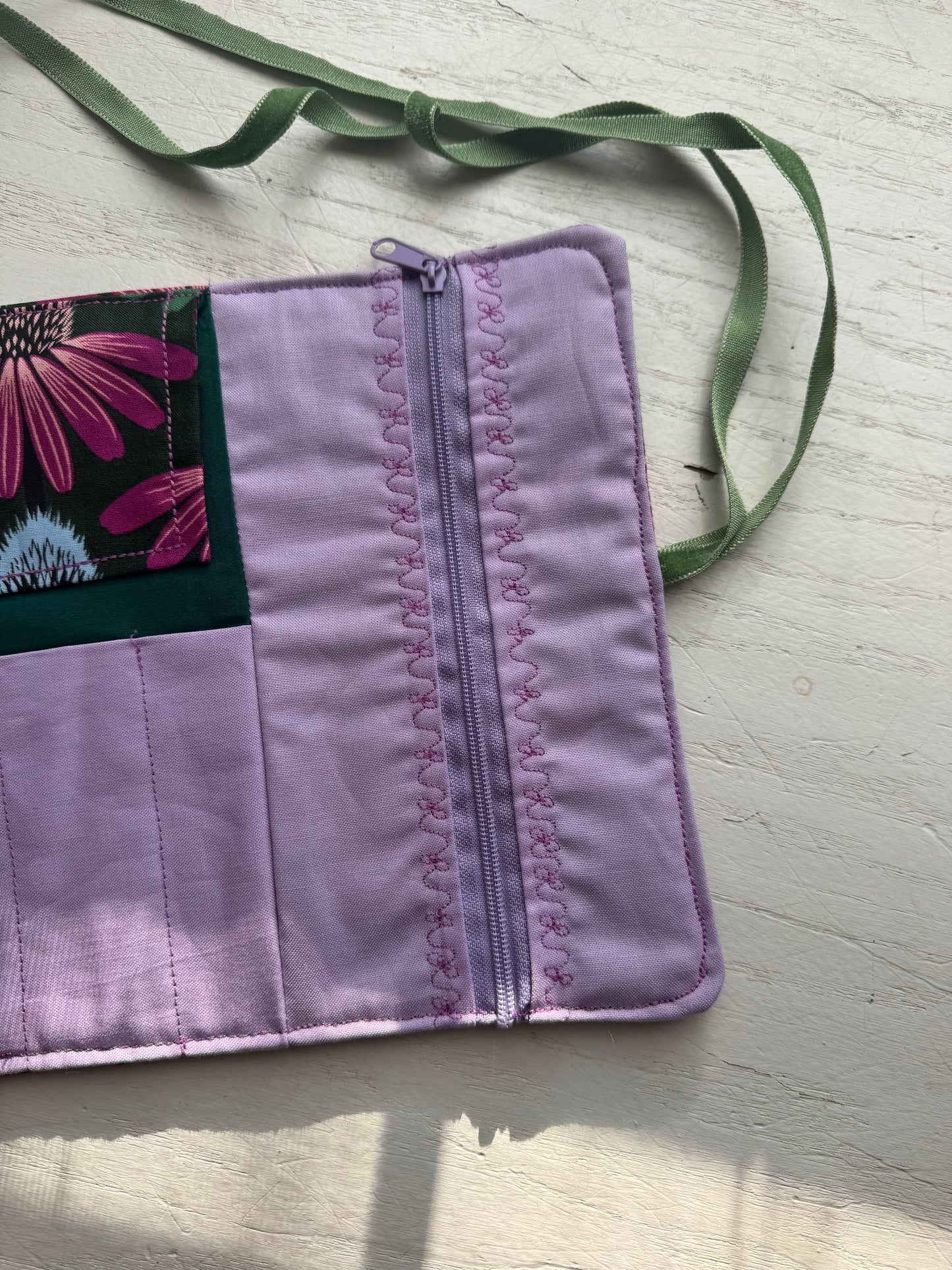 Moody Flower Power Crochet Roll