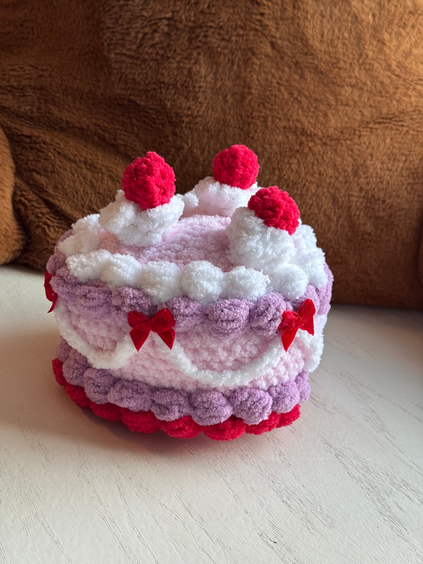 Heart Shaped Cake Plushie