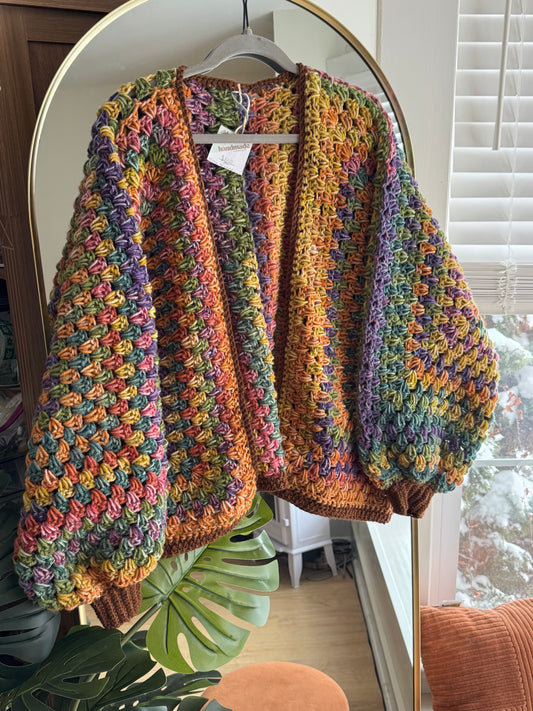 Ask Crayon box Oversized Cardigan