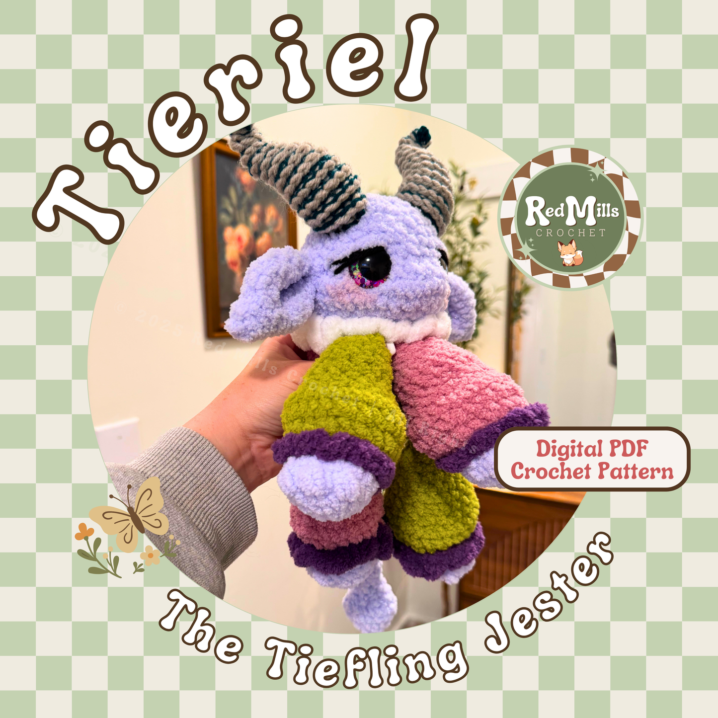 Tieriel the Tiefling Jester