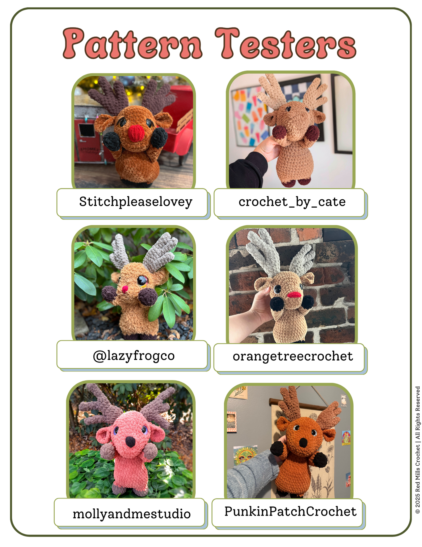 Christmas Trio Pattern Bundle