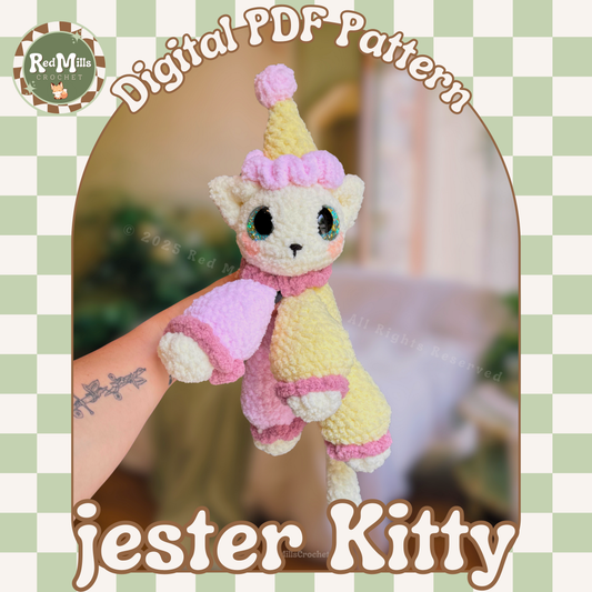 Jester Kitty Pattern